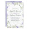 Budget Watercolor Wisteria Floral Bridal Shower