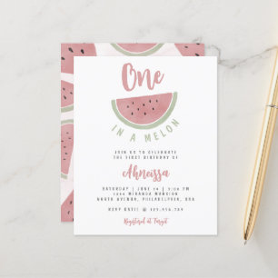 Budget Watermelon One in A Melon First Birthday
