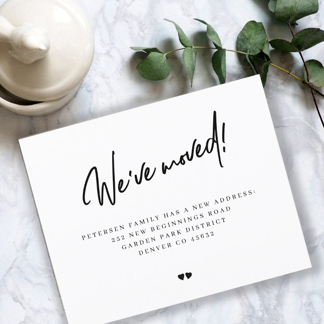 Budget we have moved modern moving announcement (Creator Uploaded)