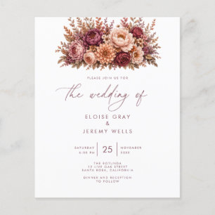 Budget Wedding Invitation Archer Flyer