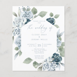 Budget Wedding Invitation    Flyer