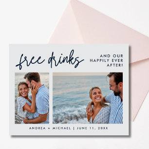 Budget Wedding Photo Save the Date Invitation Postcard