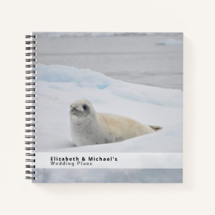 Budget Wedding Planner Personalised Trendy Modern Notebook