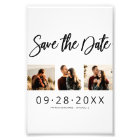 Budget Wedding Save The Date 3 Photo Collage