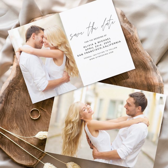 Budget Wedding Save the Date Photo Flyer (Creator Uploaded)