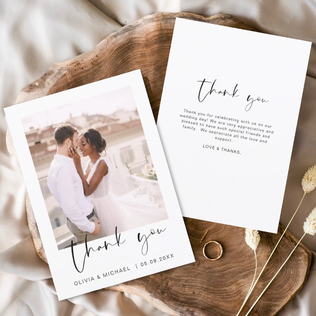 Budget Wedding Thank You Photo Flyer (Creator Uploaded)