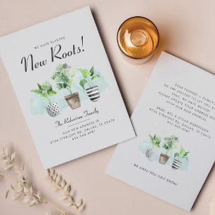 Budget We've Boho Chic Plants Moving Announcement
