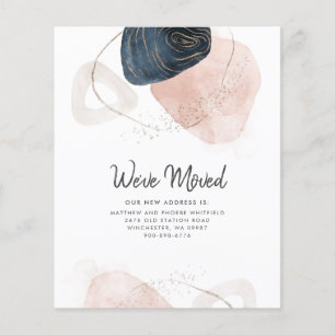 Budget We've Moved Change of Address Announcement