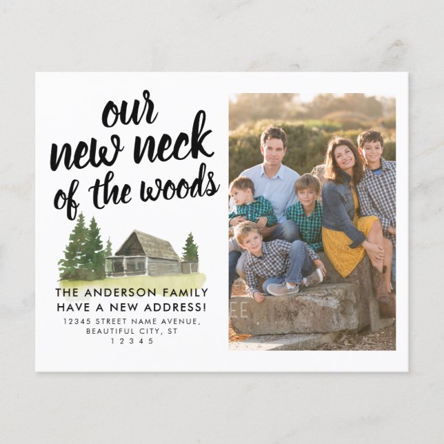 Budget We've Moved New Neck Woods Photo Moving (Front)