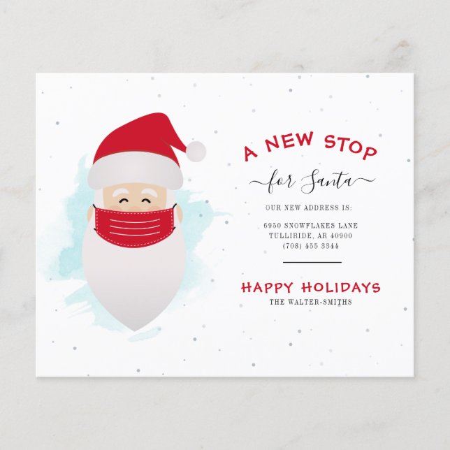 Budget We've Moved Santa's New Stop Christmas (Front)