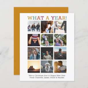 BUDGET What A Year Photo Christmas Year In Review