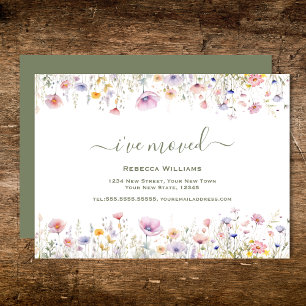 Budget Wildflower I've Moved   New Address 