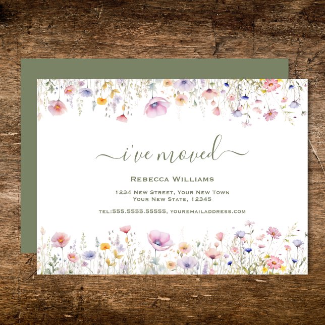 Budget Wildflower I've Moved | New Address  (Creator Uploaded)