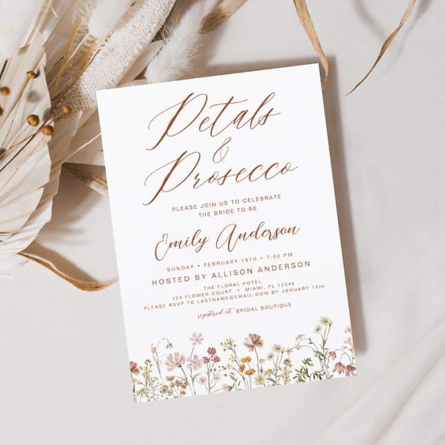 Budget Wildflower Petals & Prosecco Bridal Shower (Creator Uploaded)