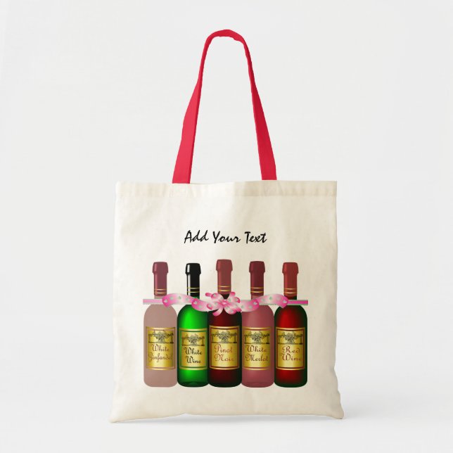 Budget Wine Tote - SRF Bag (Front)