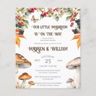 Budget Woodland Toadstool&  Mushroom Baby Shower