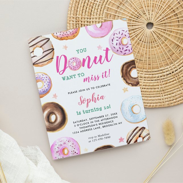 BUDGET You Doughnut Want to Miss it Birthday (Creator Uploaded)