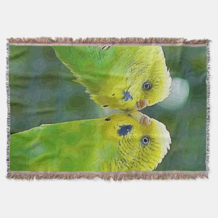 Budgie_2015_0604 Throw Blanket