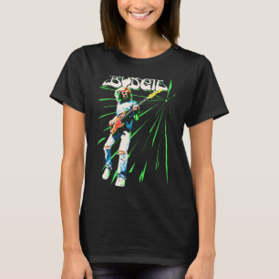 Budgie Band Burke Shelley Guitar New T-Shirt
