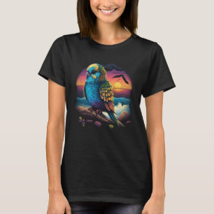 Budgie Beach Budgerigar Parakeet Bird Summer 1 T-Shirt