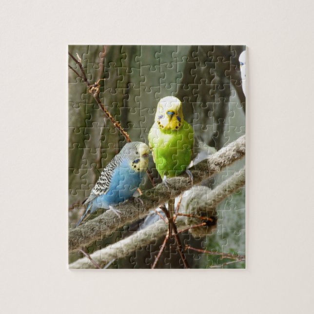 Budgie Bird Jigsaw Puzzle (Vertical)