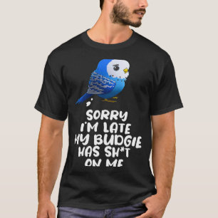 Budgie Bird Parakeet For Budgerigar Owner 3 T-Shirt