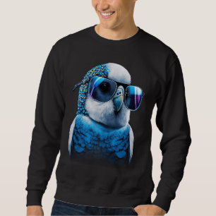Budgie Bird Parakeet For Budgerigar Owner  4 Sweatshirt