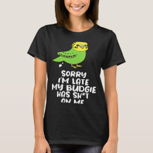 Budgie Bird Parakeet For Budgerigar Owner  8 T-Shirt