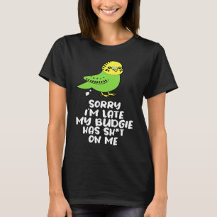 Budgie Bird Parakeet For Budgerigar Owner  8 T-Shirt