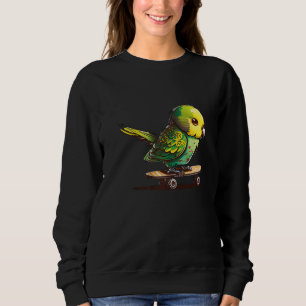 Budgie Bird Parakeet For Budgerigar Owner Sweatshirt