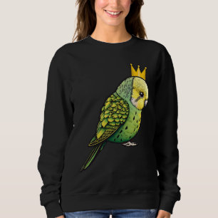 Budgie Bird Parakeet For Budgerigar Owner Sweatshirt