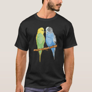 Budgie Birds Budgerigar Parakeet Owner Mum Women K T-Shirt