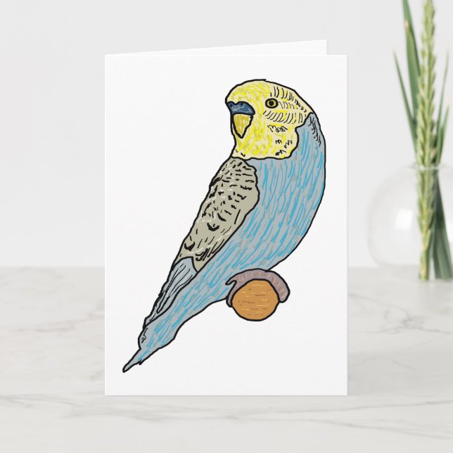 Budgie Card (Front)