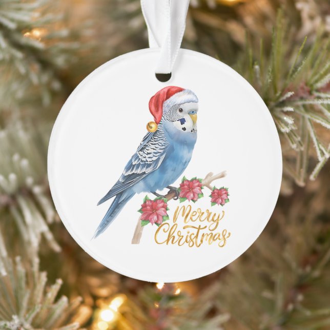 Budgie Christmas Ornament (Tree)