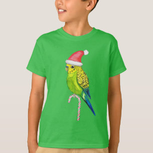 Budgie Christmas style T-Shirt