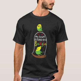 Budgie Colorful Cute Bird Meme Parrot Mom Dad 1 T-Shirt