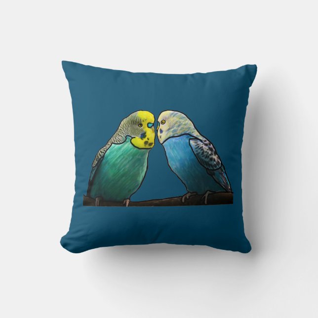 Budgie Cushion (Front)