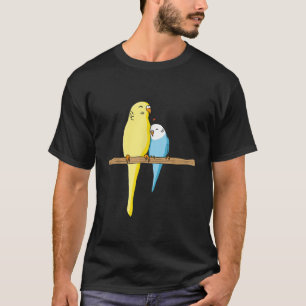 Budgie Cute Parrot Parakeet Familiy for Bird Breed T-Shirt