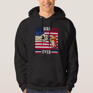 Budgie Dad Bird Father Animal Enthusiast Bird Guy Hoodie