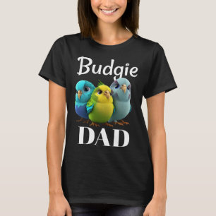 Budgie Dad Budgerigar Parakeet Bird Pullover Hoodi