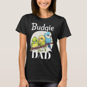 Budgie Dad Budgerigar Parakeet Bird Pullover Hoodi