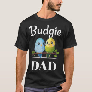 Budgie Dad Budgerigar Parakeet Bird Pullover Hoodi