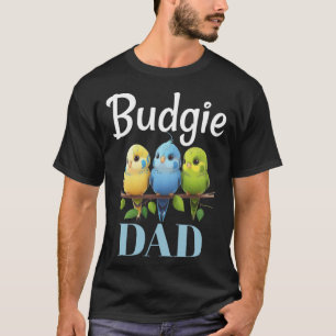Budgie Dad Budgerigar Parakeet Bird Pullover Hoodi