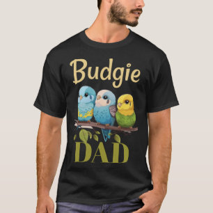 Budgie Dad Budgerigar Parakeet Bird Pullover Hoodi