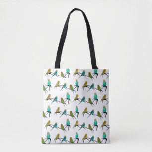 Budgie Frenzy All Over Print Bag