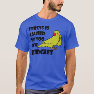 Budgie lovers birds pet gift family T-Shirt