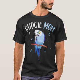 Budgie Mum Parakeet Budgerigar Womens Funny T-Shirt