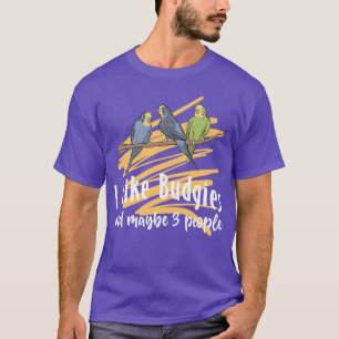 Budgie pet bird Bird gift ideas family T-Shirt