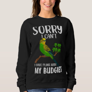 Budgies Bird Pet  Outfit 3 Sweatshirt