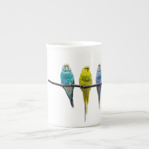 Budgies Bone China Mug